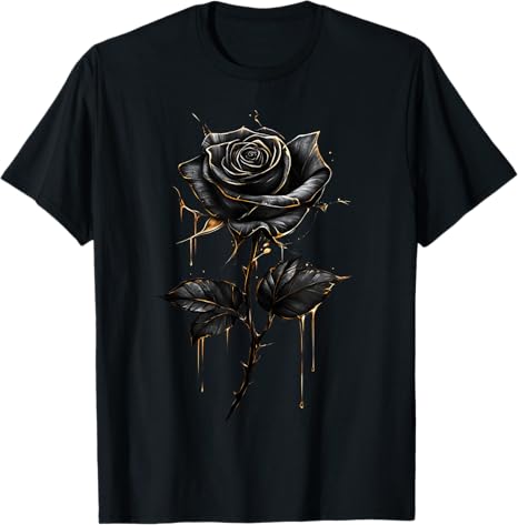 Flower Theme T-Shirt - Unisex - Rose